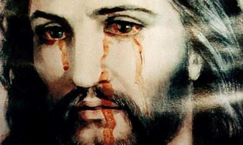 Jesus Tears of Blood